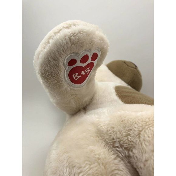 Build A Bear‎ Light Brown Tan Plush 12" Sitting Bear Asthma & Allergy Friendly - Picture 8 of 12